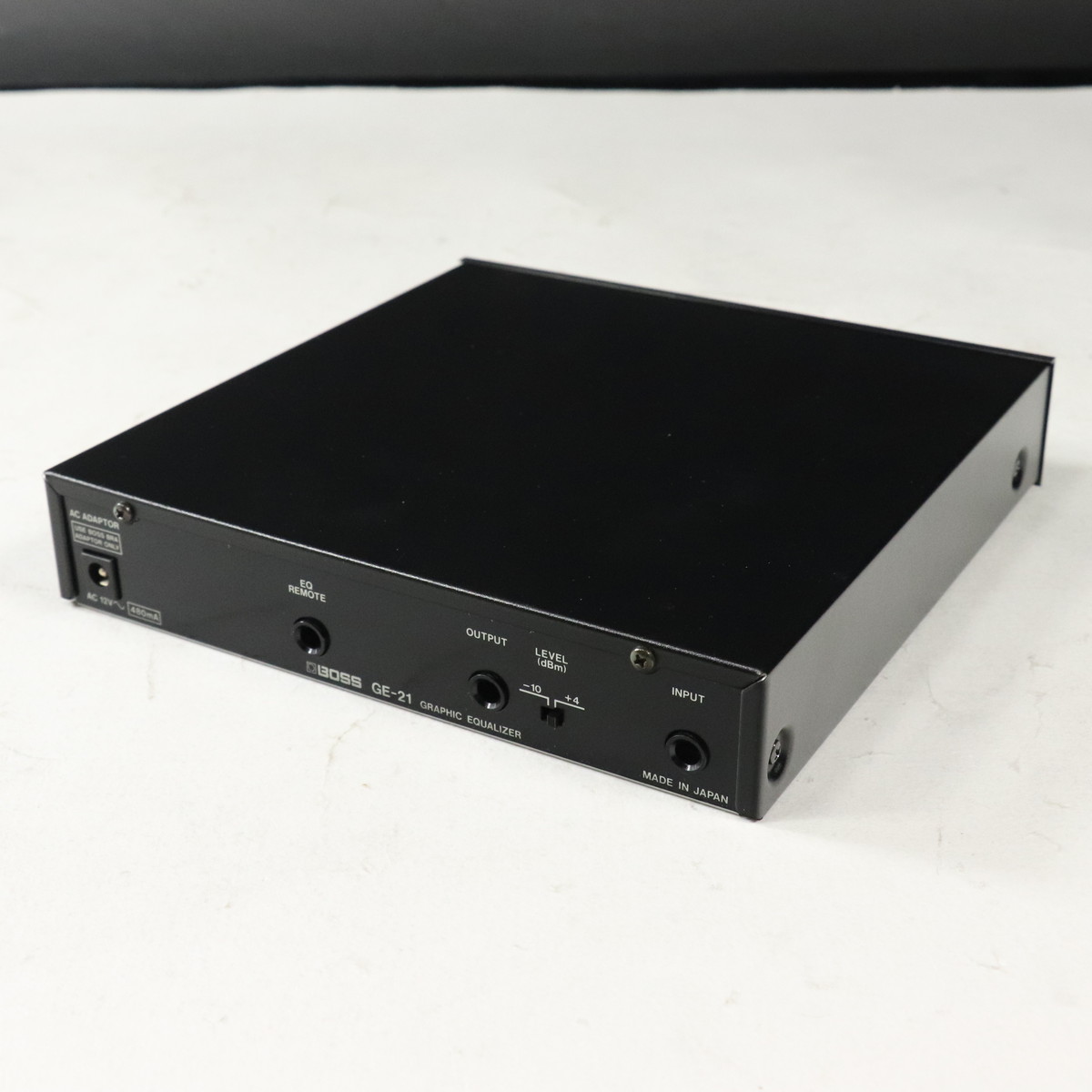 【再値下げ】BOSS GE‐21 GRAPHIC EQUALIZER Boss Pro GE-21 Graphic Equalizer Made in Japan Micro Rack