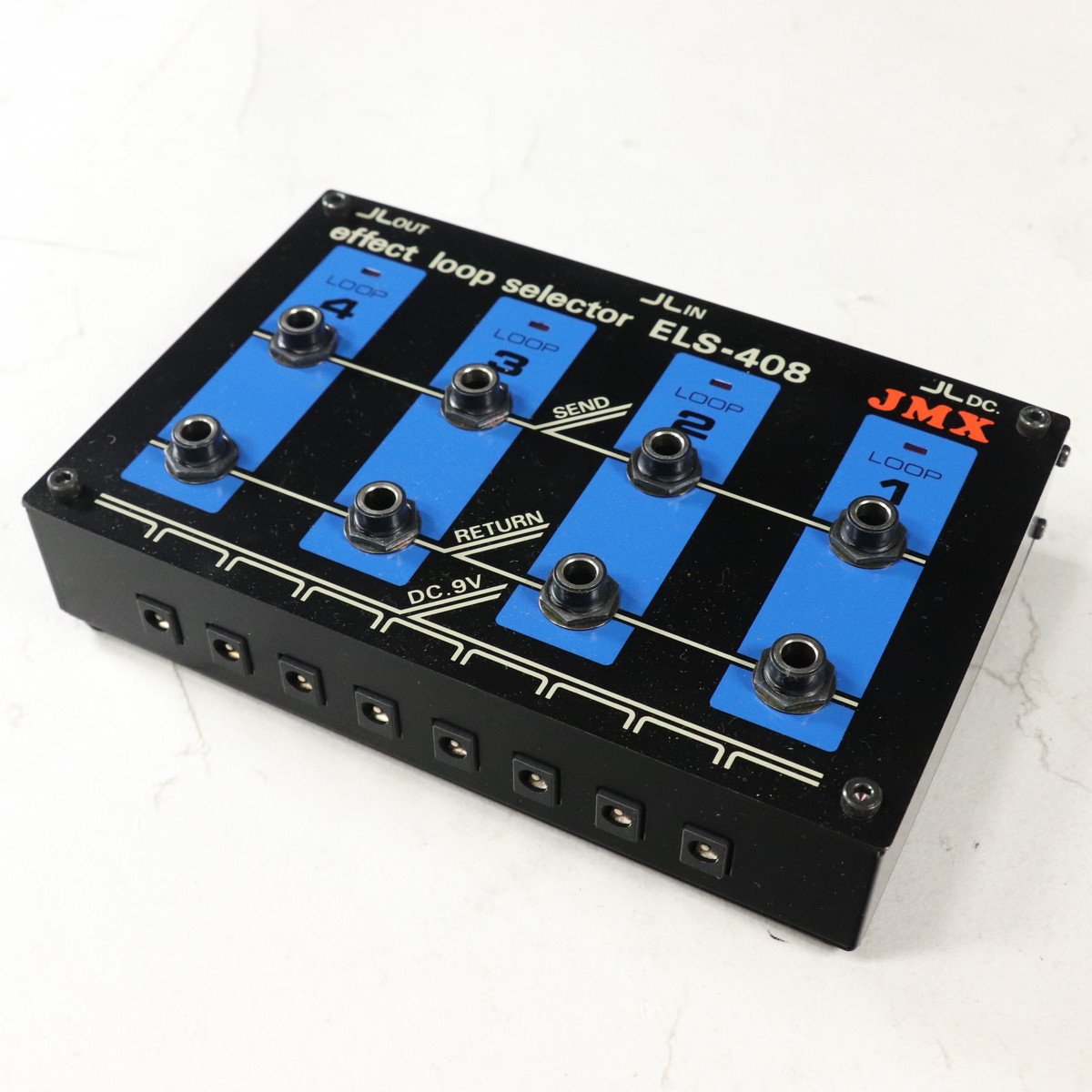 【激レア】JMX effect loop selector ELS-408 JMX effect loop selector ELS-408のレビュー ギター