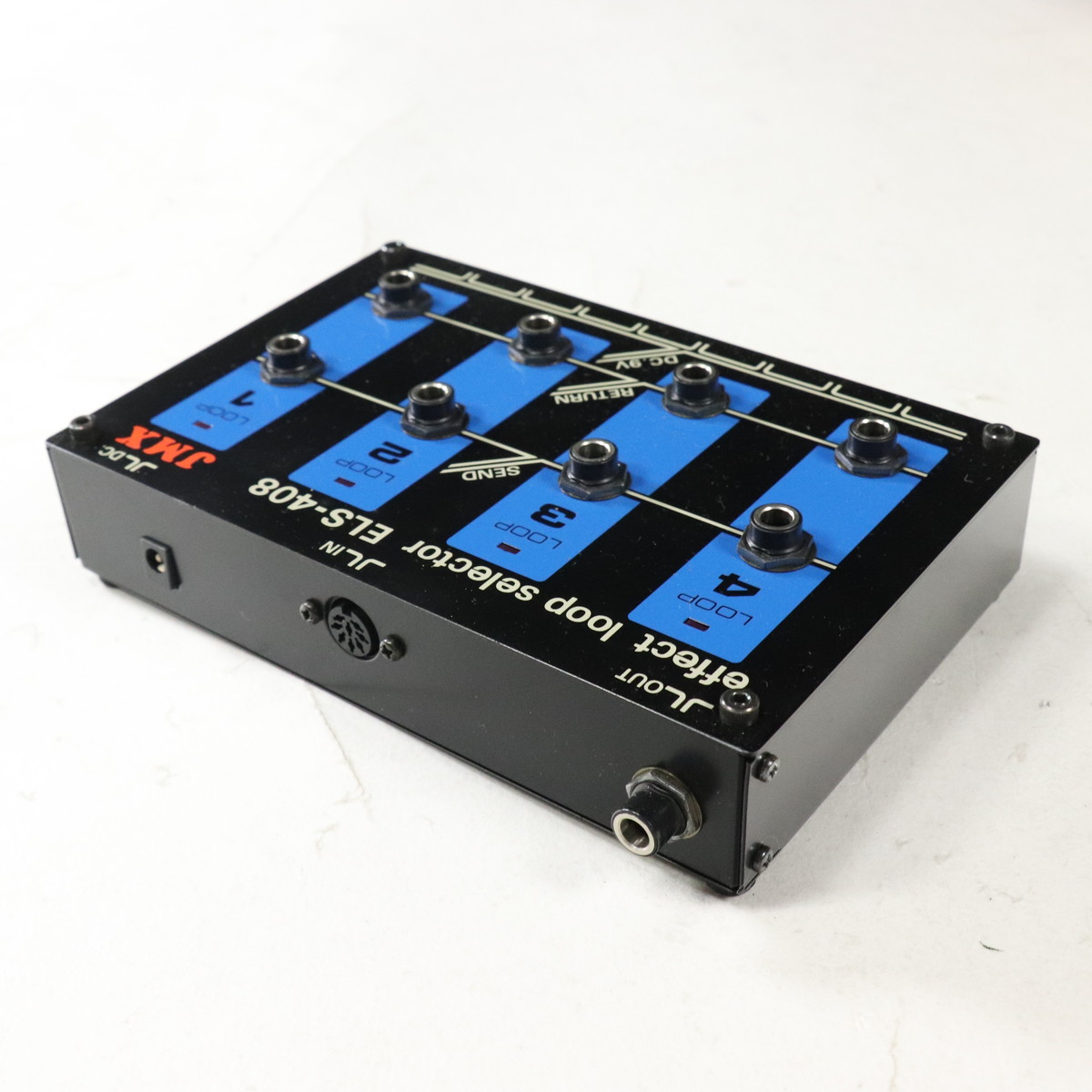 【激レア】JMX effect loop selector ELS-408 中古】JMX effect / ELS-408 EFFECT LOOP SELECTOR 【梅田店