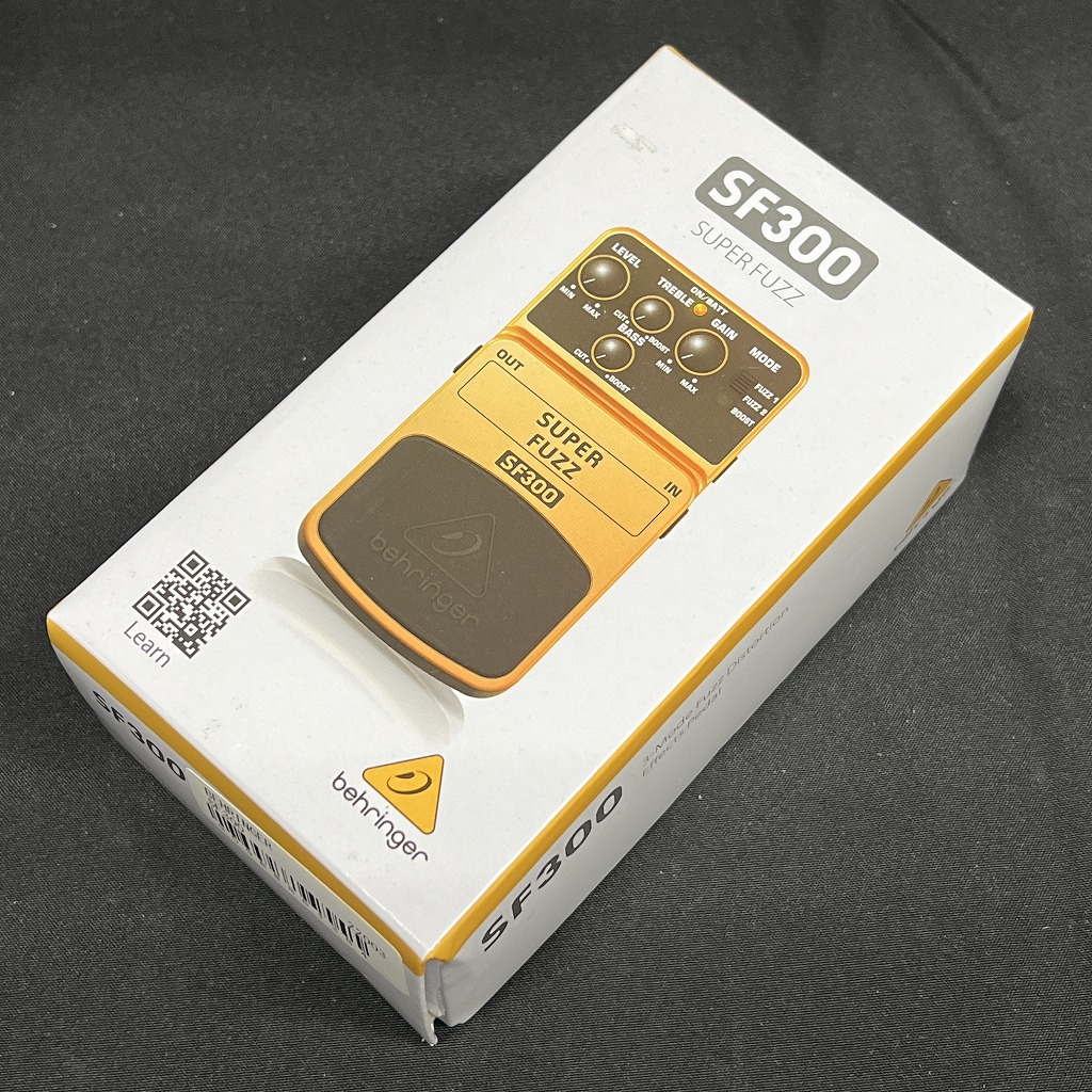 使用数回 極美品 BEHRINGER SF300 エフェクター ベリンガー BEHRINGER SF300 SUPER FUZZ ギターエフェクター