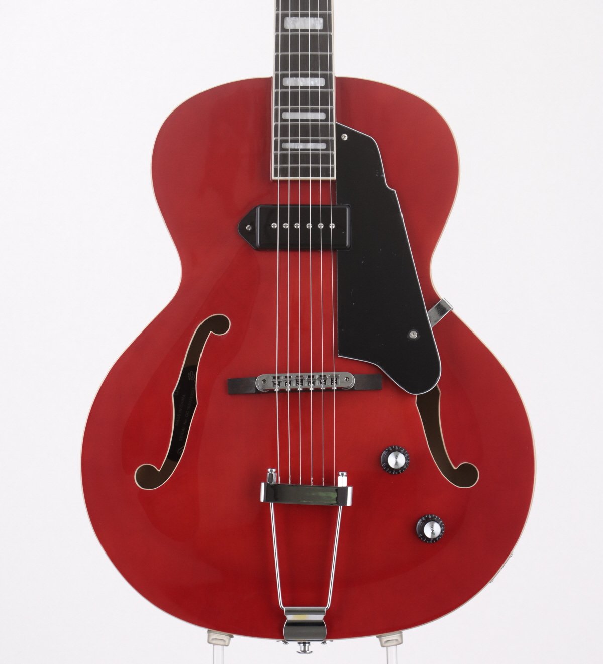 【ケース付き】grote jazz electric guitar セミホロウ GROTE 335 style Jazz Electric Guitar with Bigsby Semi-Hollow