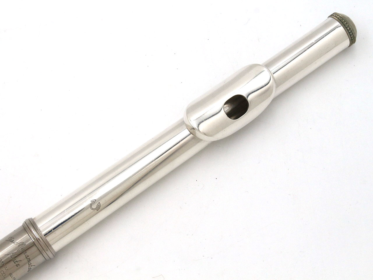 中古】MURAMATSU / フルート M-120 頭部管銀製 全タンポ交換済み