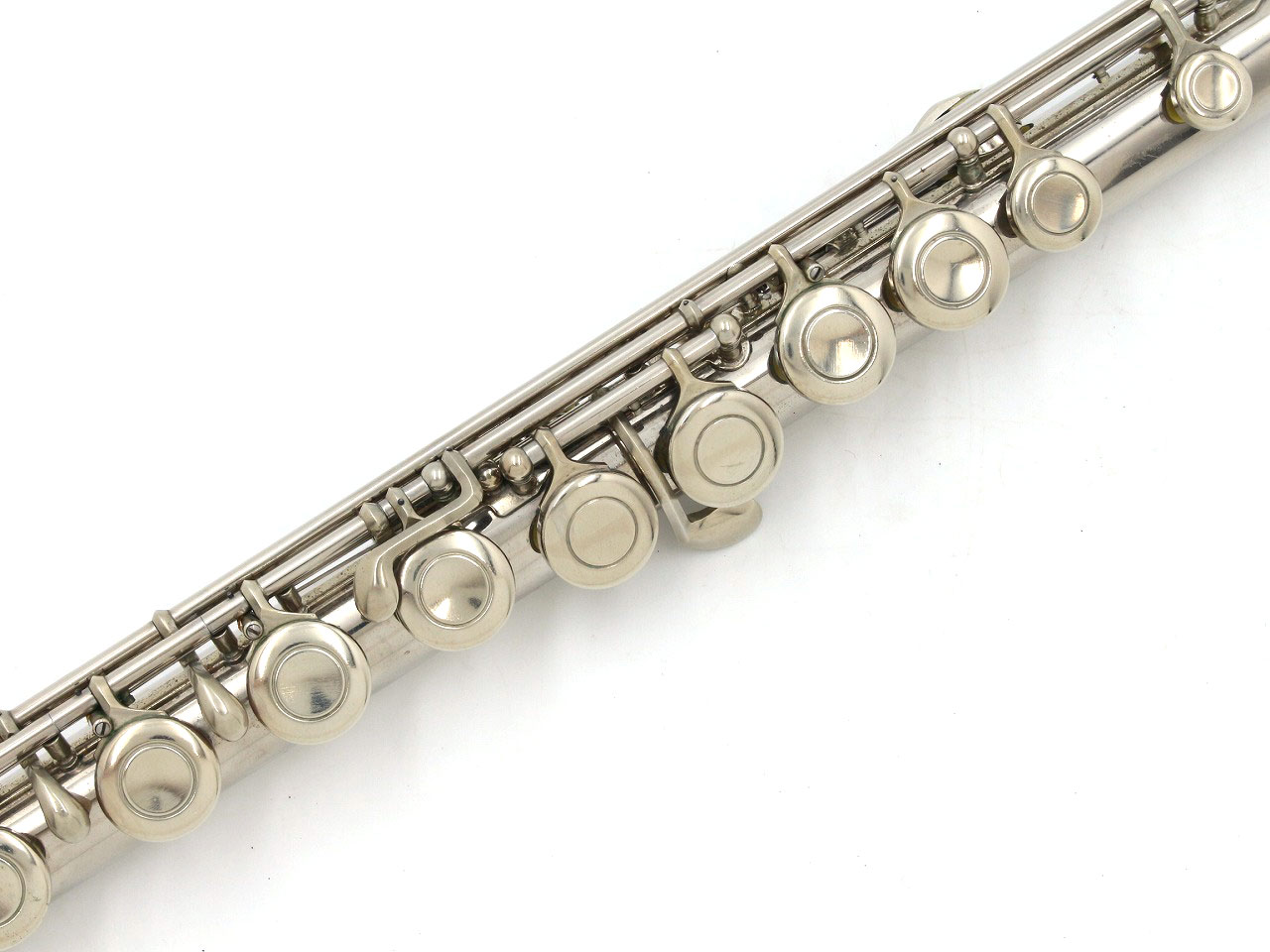 中古】MURAMATSU / フルート M-120 頭部管銀製 全タンポ交換済み