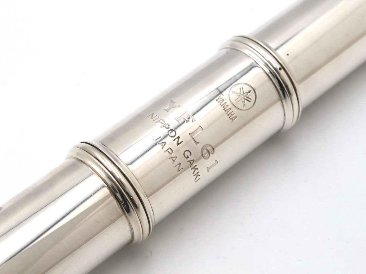 中古】YAMAHA / フルート YFL-61 総銀製 全タンポ交換済み