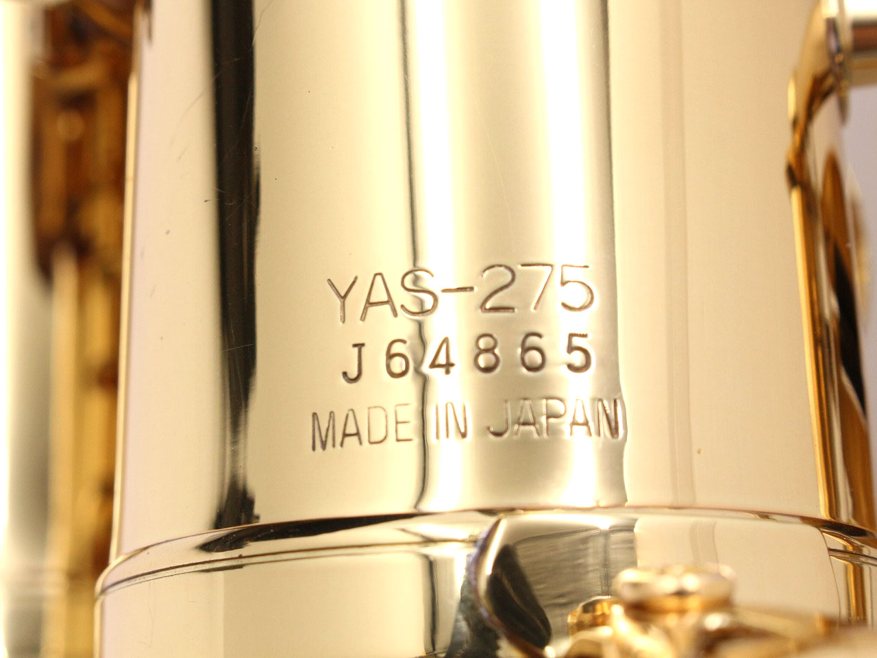 中古】YAMAHA / アルトサックス YAS-275 全タンポ交換済み