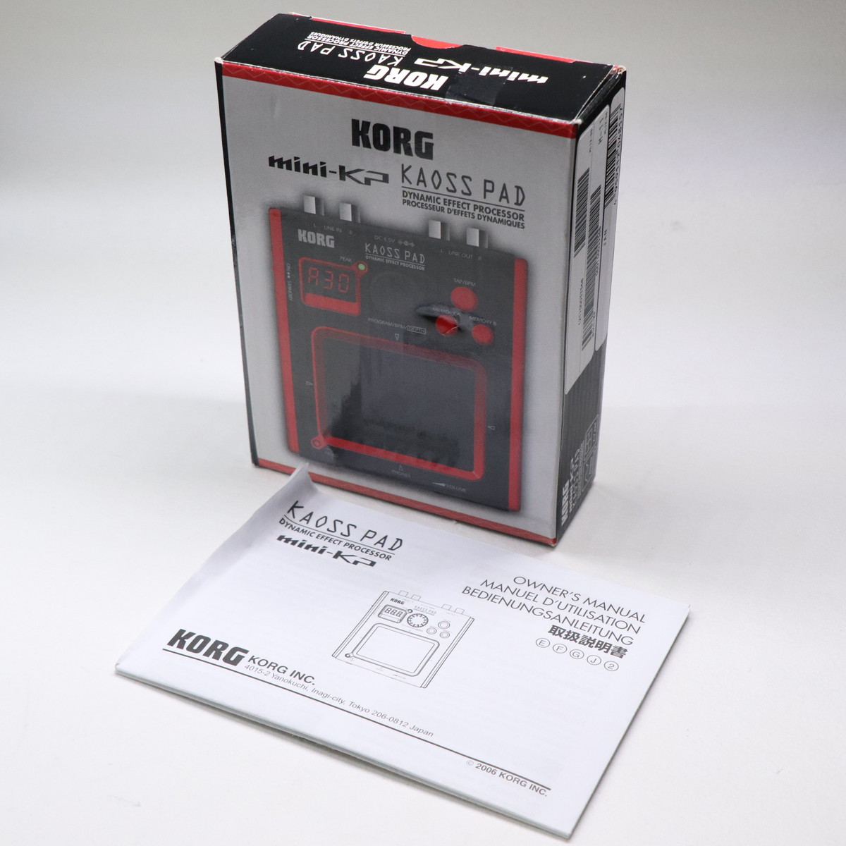 その他 KAOSS PAD mini-KP Korg MINIKP Mini KAOSS Pad | zZounds