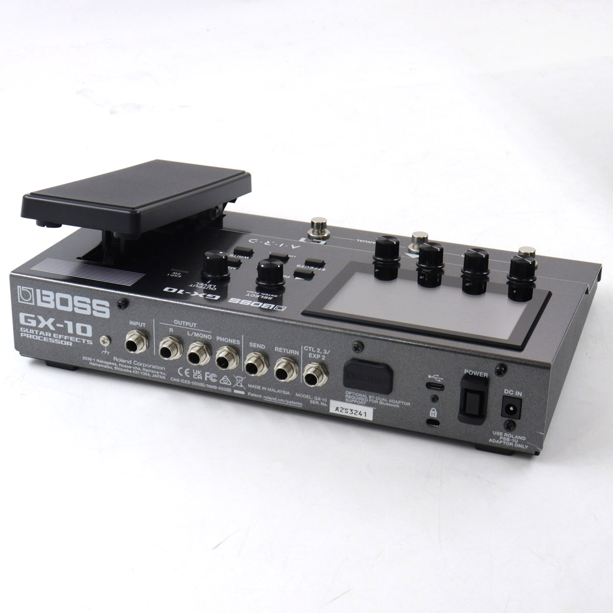 BOSS GX-10 +別売オプション付 中古美品! BOSS(ボス) ／ GX-10 Guitar Effects Processor - ポータブル