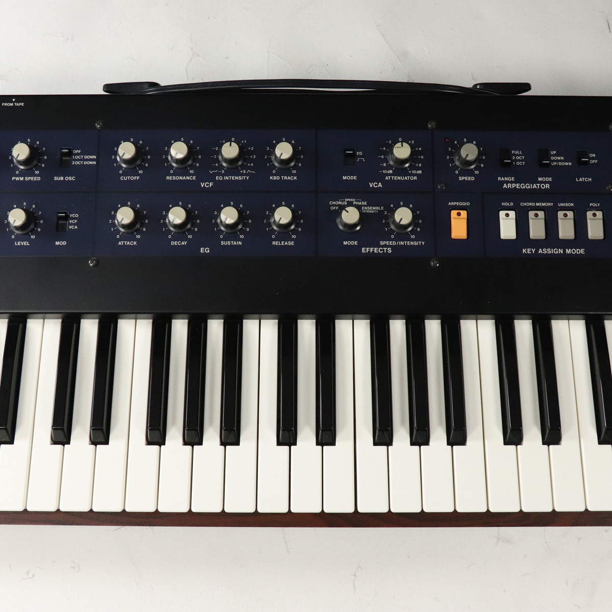 KORG シンセサイザー Polysix PS-6 コルグ キーボード 楽器 ☆希少品!! KORG Polysix PS-6 シンセサイザー キーボード