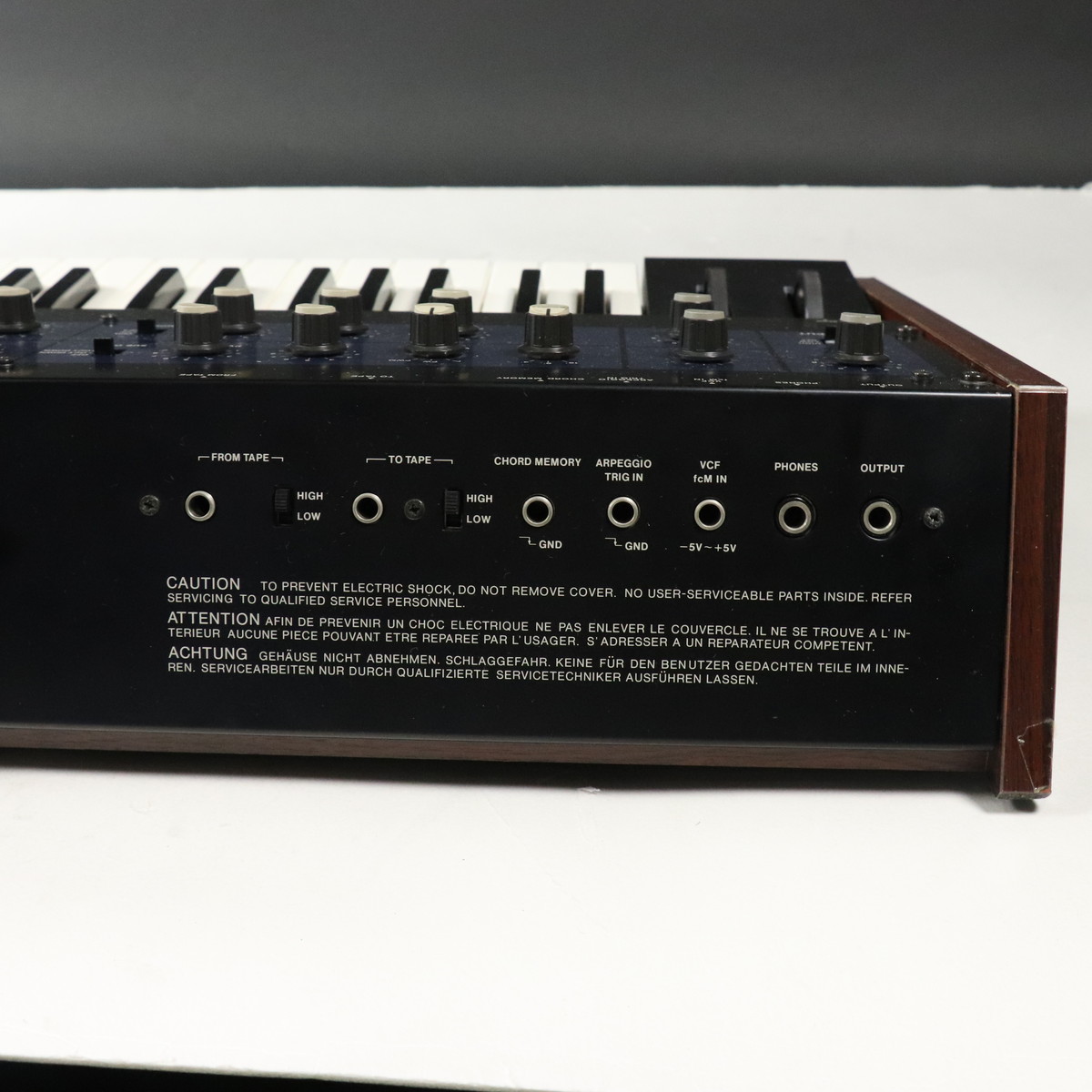 純正ハードケース付き！KORG Polysix PS-6 シンセサイザー 名機 ☆希少品!! KORG Polysix PS-6 シンセサイザー キーボード