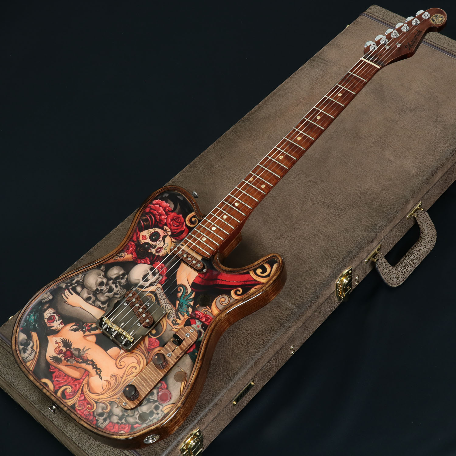 中古】Walla Walla Guitar Company / Marverick Pro Crystal