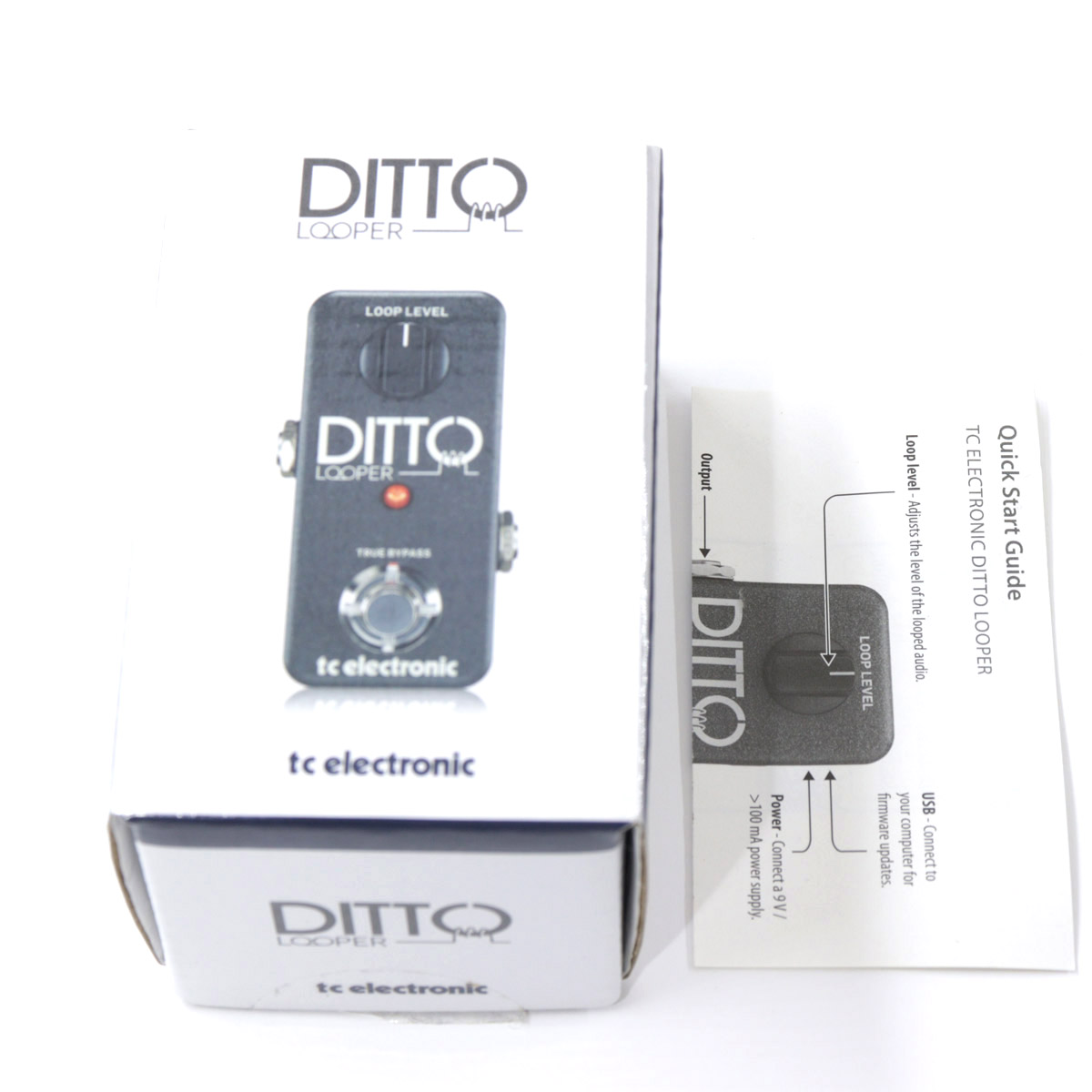 tc electronic DITTO LOOPER 中古品 TC Electronic Ditto Looper Pedal - Black for sale online | eBay