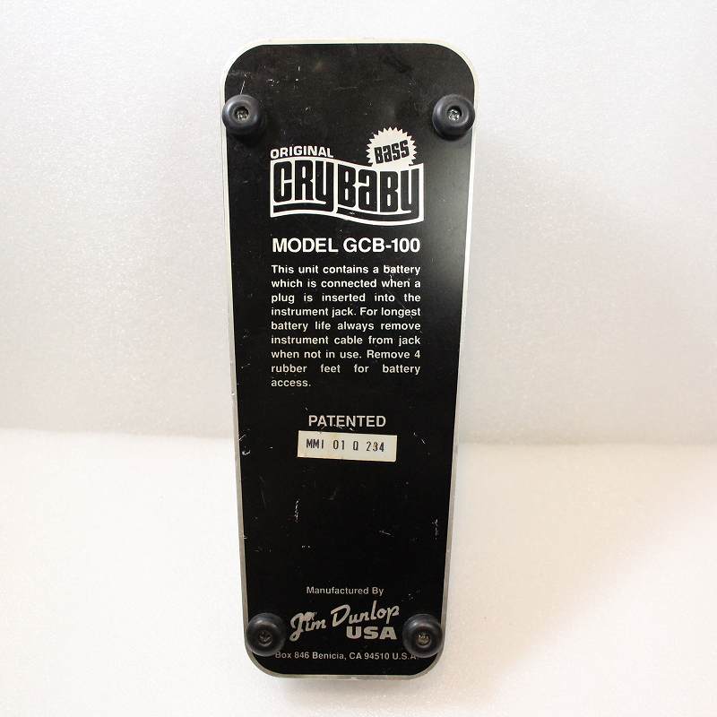 中古】JIM DUNLOP / Bass Cry Baby / GCB-100 【心斎橋店