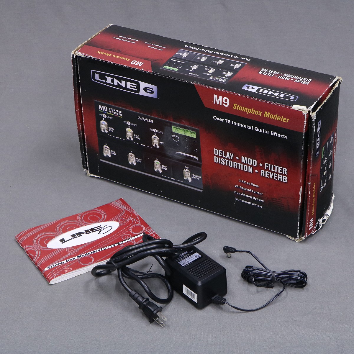 LINE6 M9 Stomp Box Modeler 中古品 line6 M9 Stomp box Modeler multi effects Used from Japan | eBay