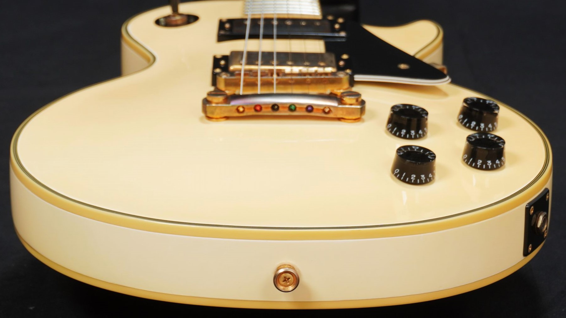 Epiphone Les Paul アイボリー 中古】Epiphone / Les Paul Custom Alpine White -2008