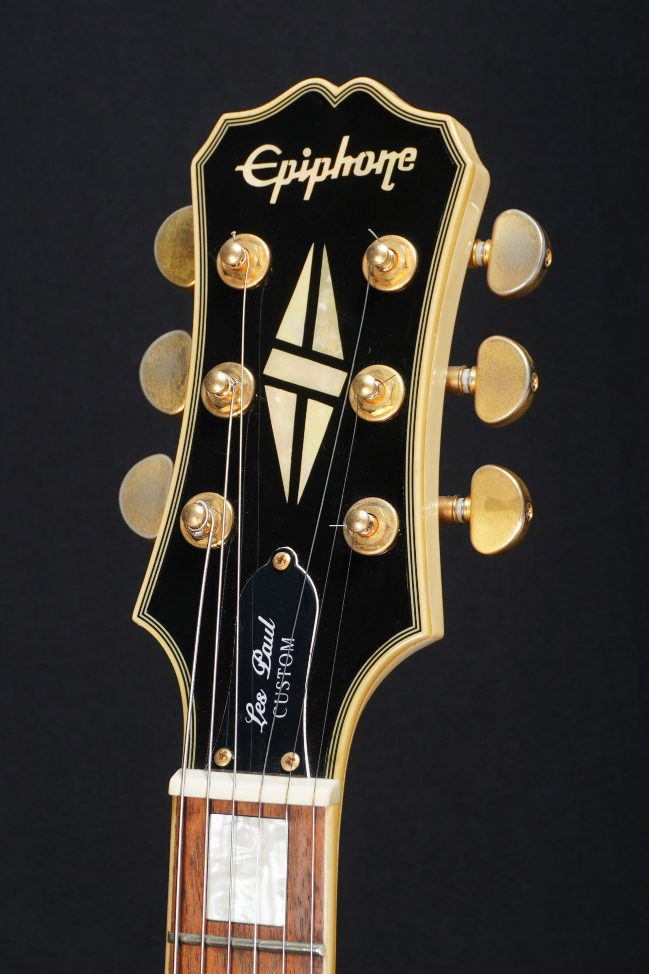 中古】Epiphone / Les Paul Custom Alpine White -2008