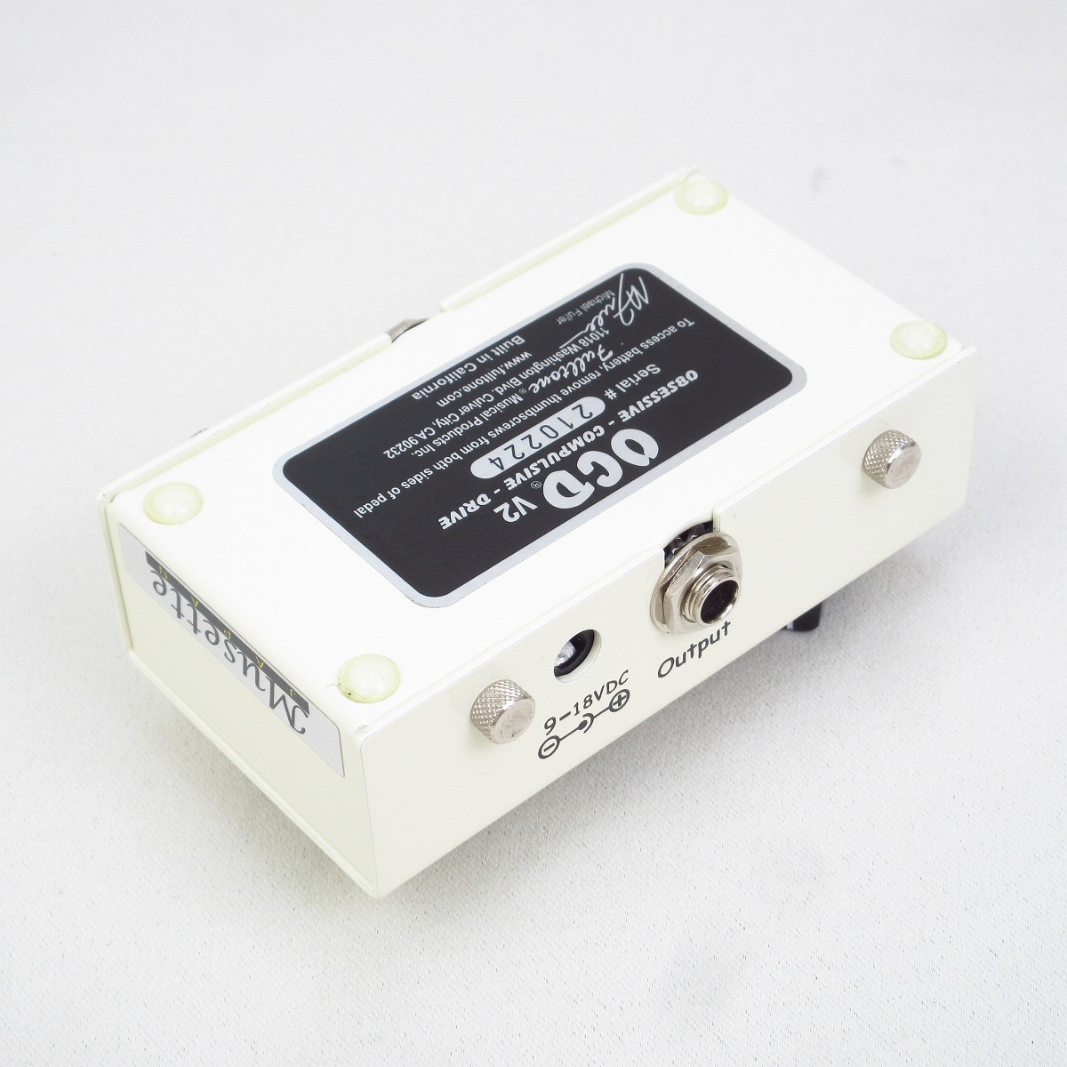 中古】Fulltone / OCD V2 Obsessive Compulsive Drive オーバー