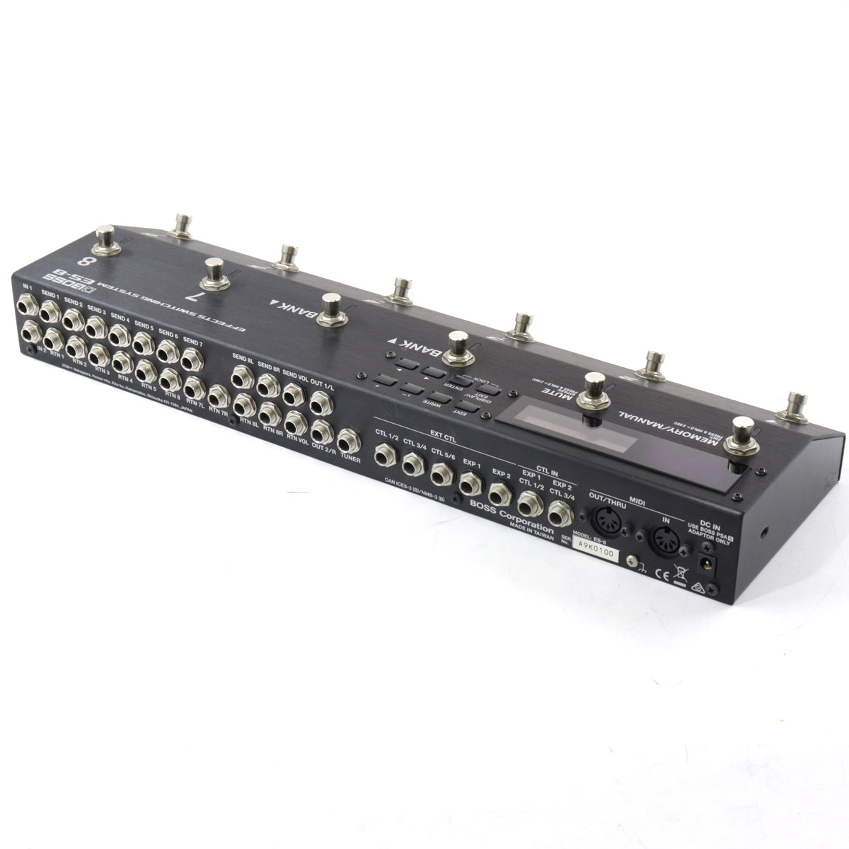 中古美品 BOSS ES-8 EFFECT SWITCHING SYSTEM Boss ES-8 Effects Switching System | Reverb