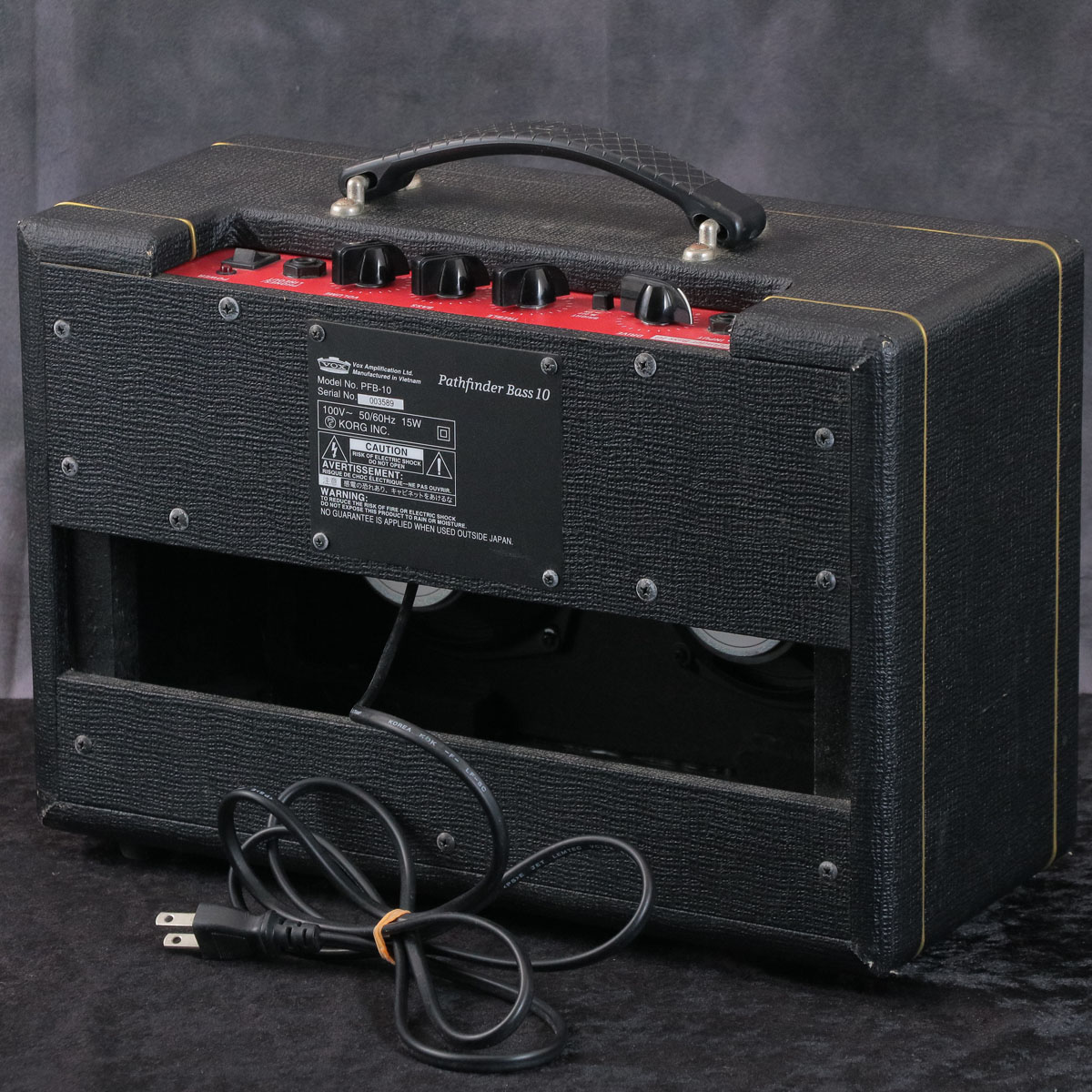 美品‼️vox ベースアンプ　15w PFB-10 VOX Pathfinder Bass PFB-10 ボックス ベースアンプ