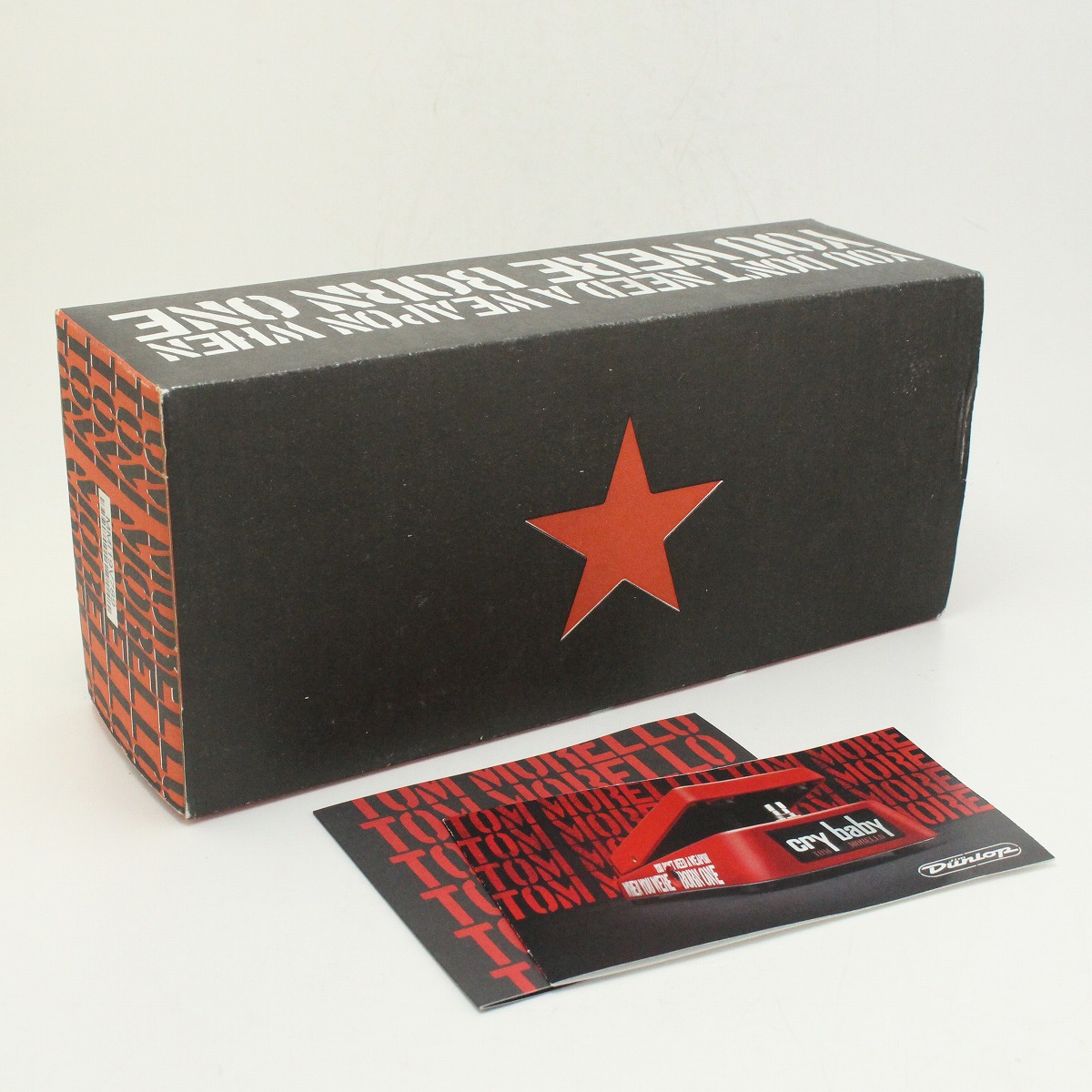 JimDunlop TBM95 [Tom Morello] 中古-ほぼ未使用保管 中古】 JIM DUNLOP / TBM95 Tom Morello Signature Cry Baby Wah
