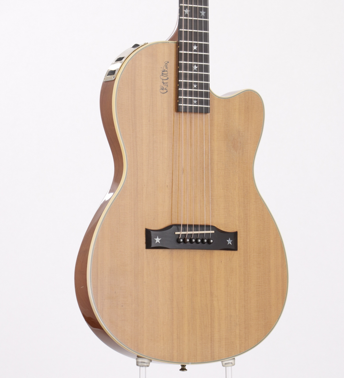 ギター Gibson SST Chet Atkins Model Gibson SST Chet Atkins Burgundy 1993 - Elektryczna