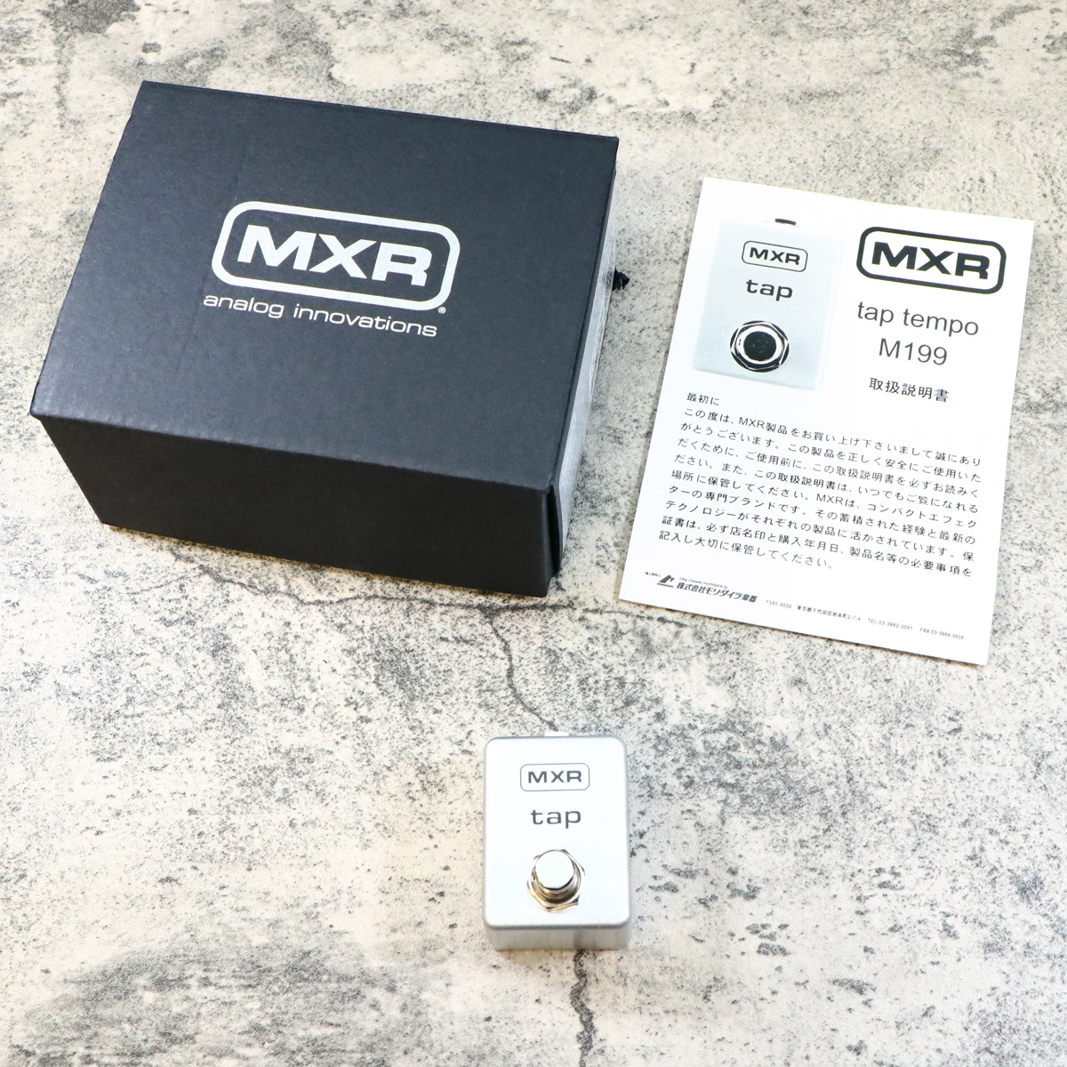 MXR M199 TAP TEMPO SWITCH　箱あり MXR® TAP TEMPO SWITCH - Dunlop