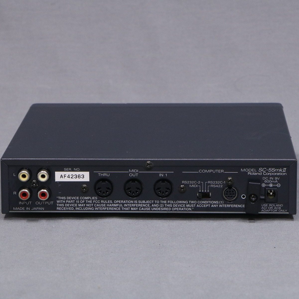 Roland P-55 ピアノサウンドモジュール　内蔵電池交換済み 大人の上質 P-55 Roland ピアノサウンドモジュール メルカリ