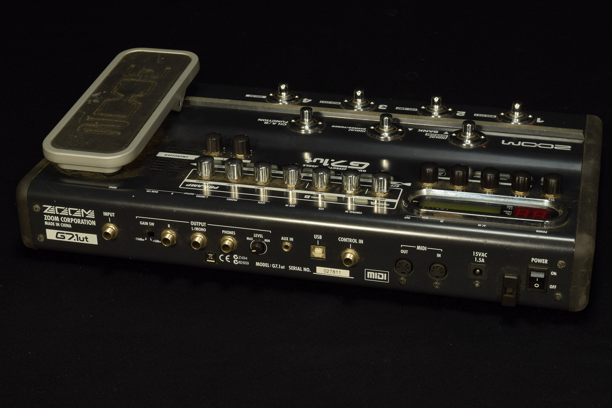 中古】ZOOM ズーム / G7.1ut Guitar Effects Console | イシバシ楽器