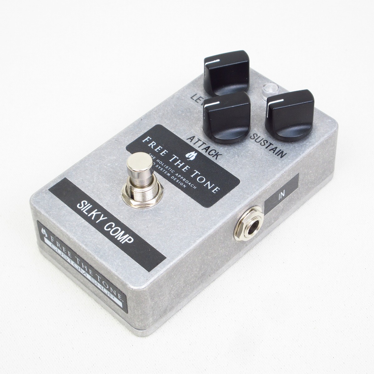 【生産完了品】Free the tone SC-1 コンプレッサー SILKY COMP / SC-1-CS｜CUSTOM SHOP カスタムショップ｜Free The