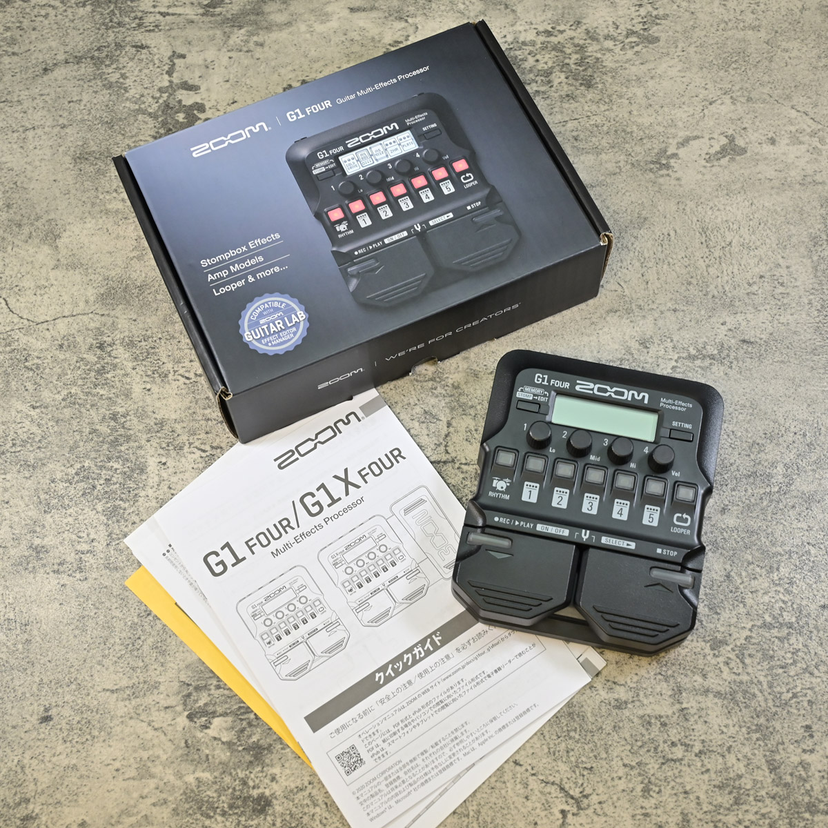 ZOOM G1 FOUR 新品同様　中古超美品 中古】ZOOM / G1 Four / Guitar Multi-Effects Processor 【新宿