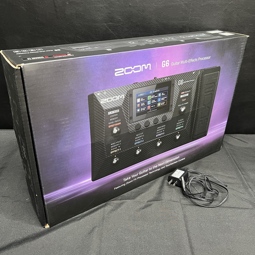 現在¥1000OFF極美品中古ZOOM G6 現在¥1000OFF極美品中古ZOOM G6