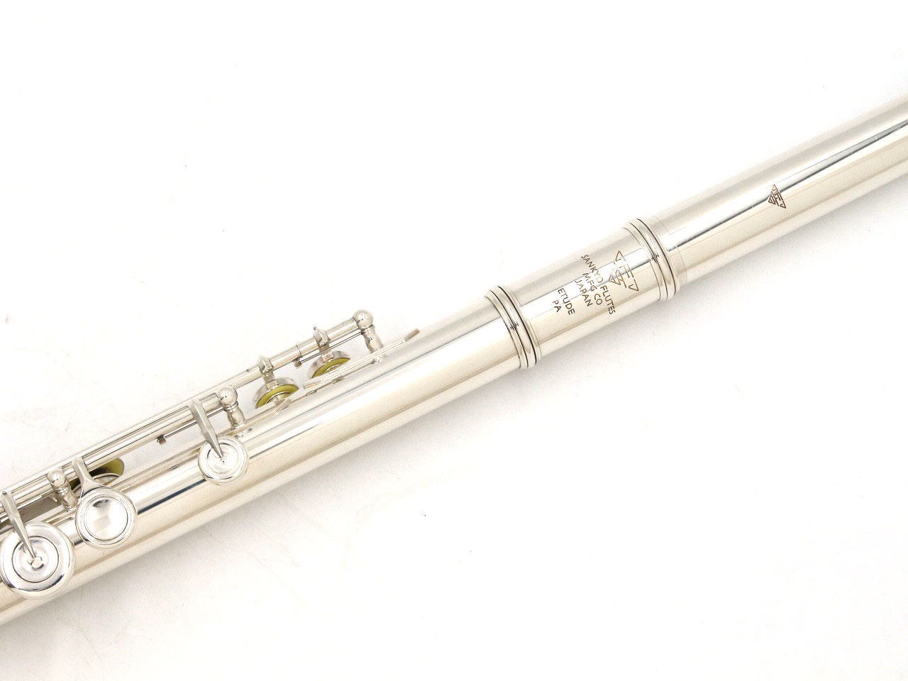 中古】SANKYO / 頭部管銀製 フルート ETUDE P.A NEL CC 全タンポ