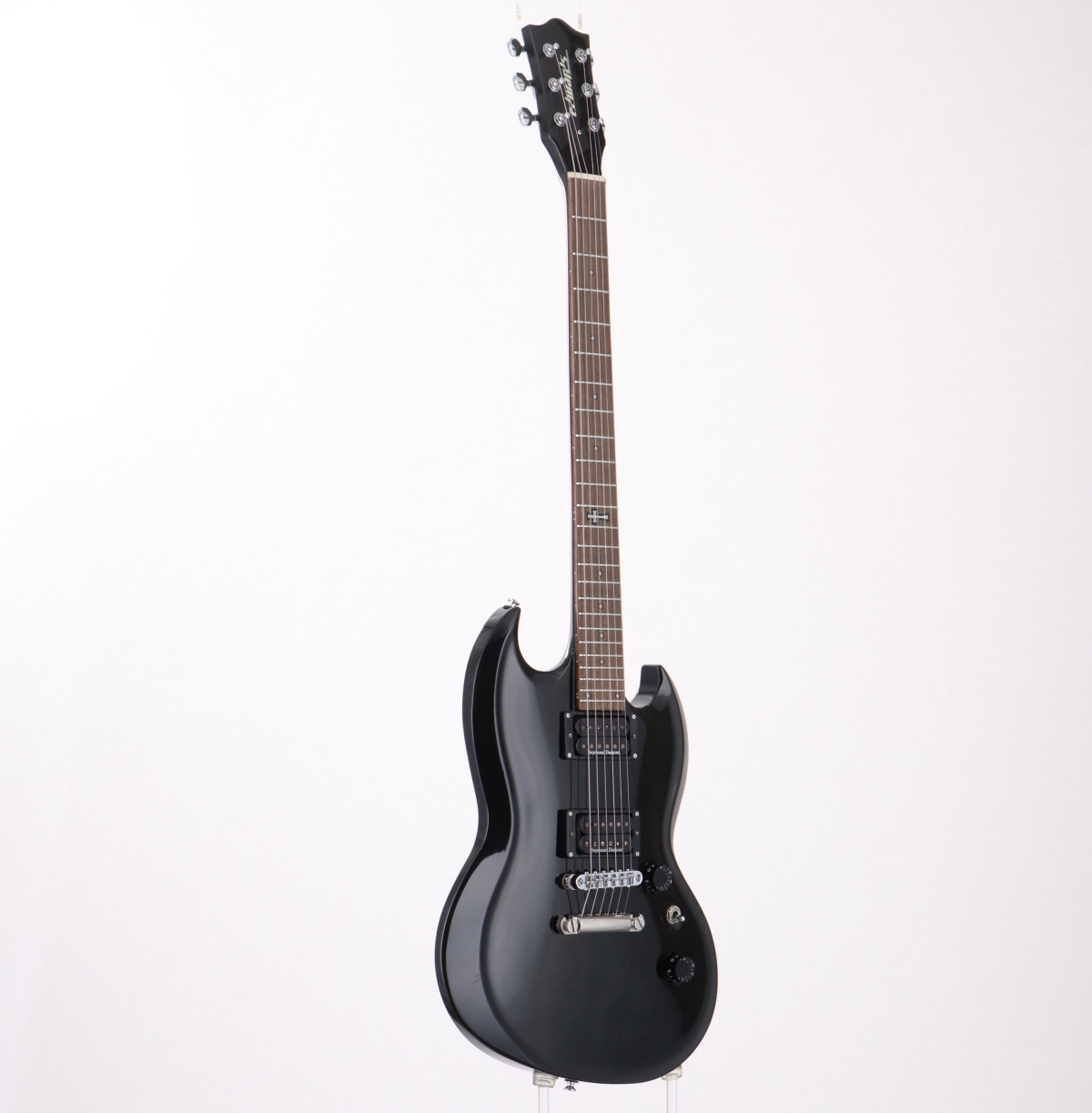 ギター EDWARDS E-K-130VP 中古】EDWARDS / E-K-130VP Black w/Japanse Zonbie Heroez