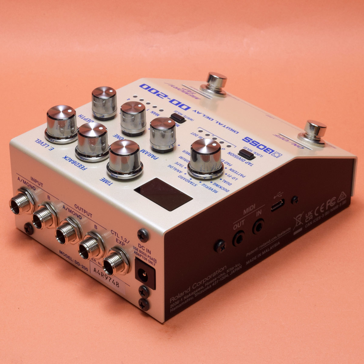 中古】BOSS ボス / DD-200 Digital Delay | イシバシ楽器