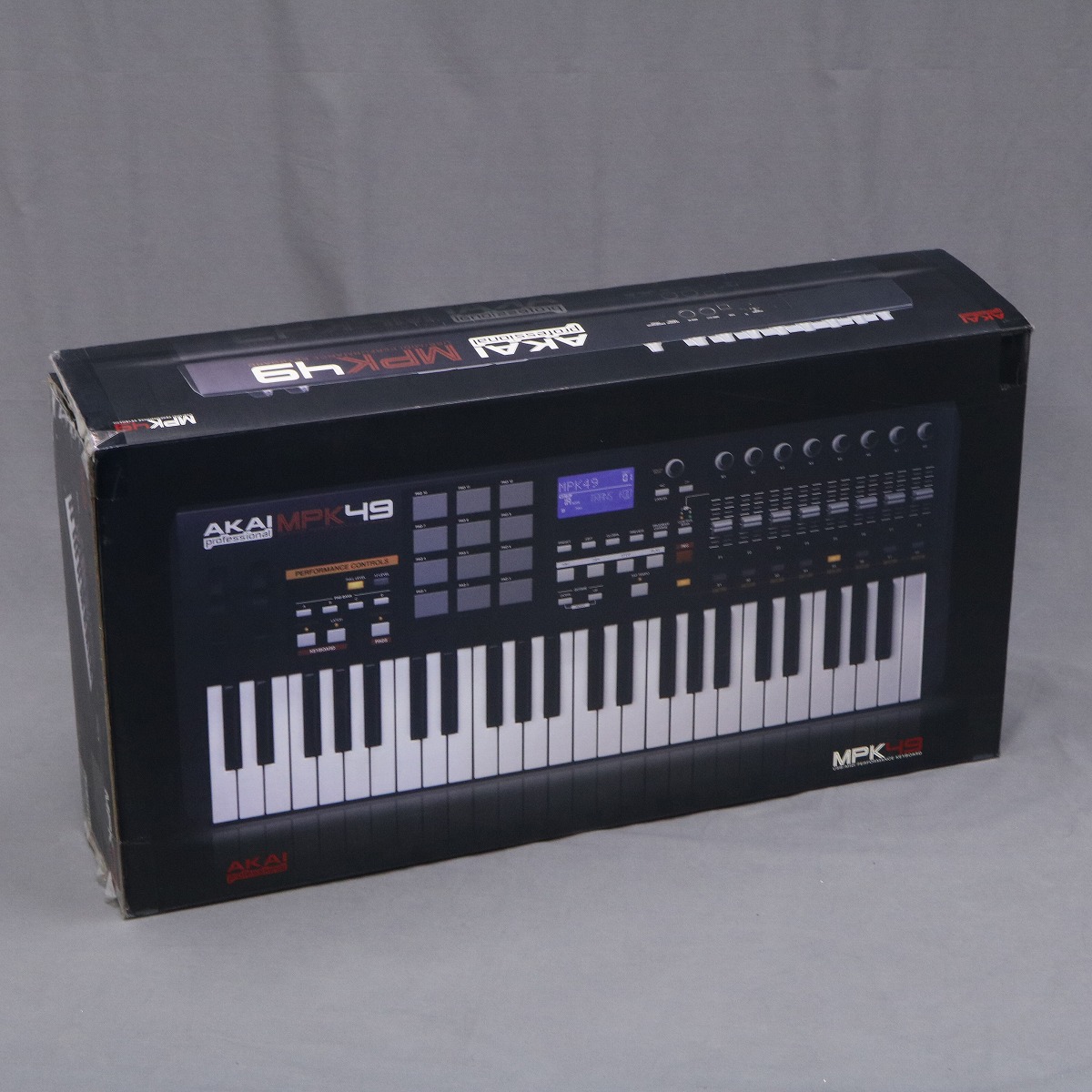 AKAI MPK49 midiキーボード 美品 送料無料 中古品 Amazon.com: Akai MPK49 49 Key USB MIDI Controller with MPC