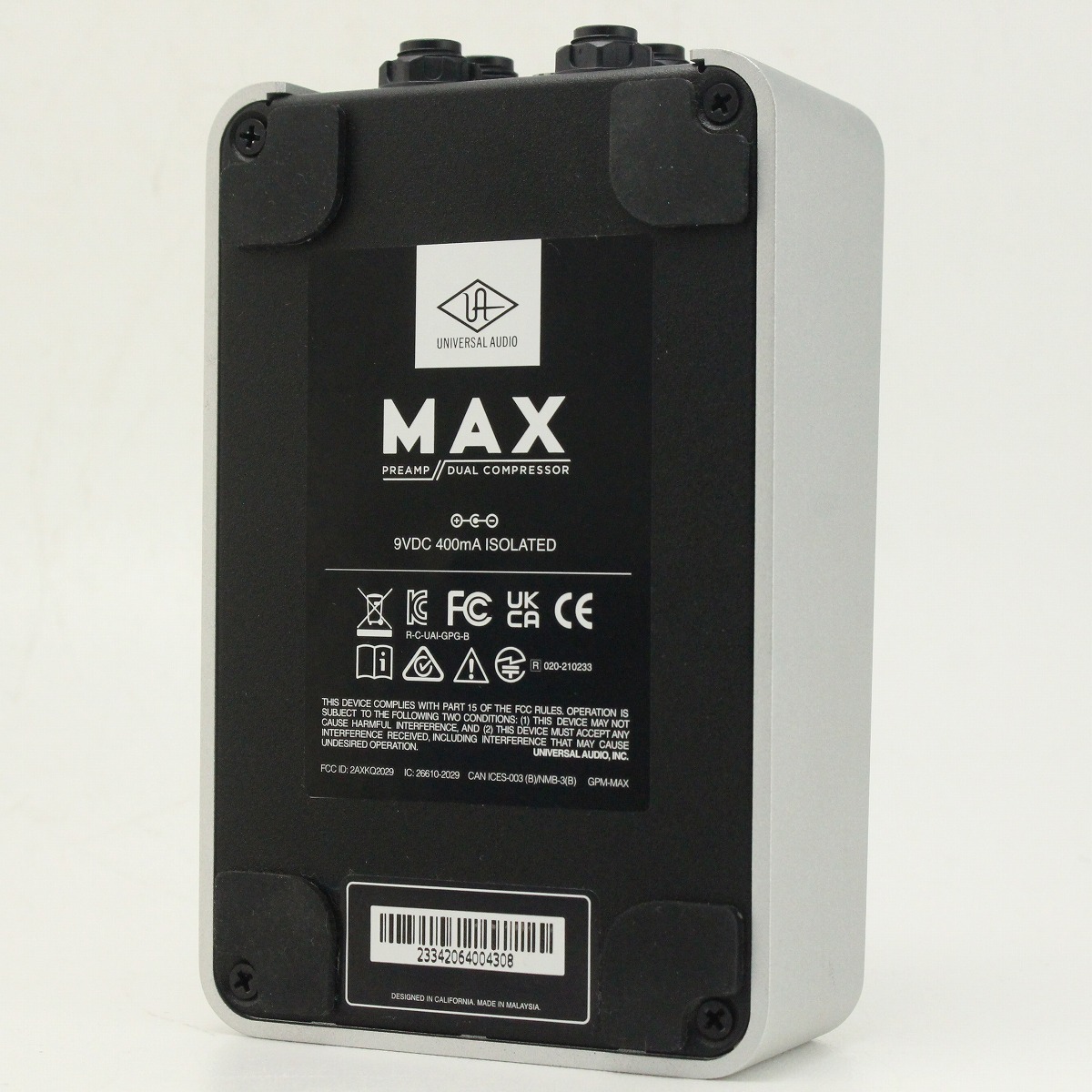 【中古】UAFX MAX Preamp & Dual Compressor Amazon.com: Universal Audio Max Preamp & Dual Compressor