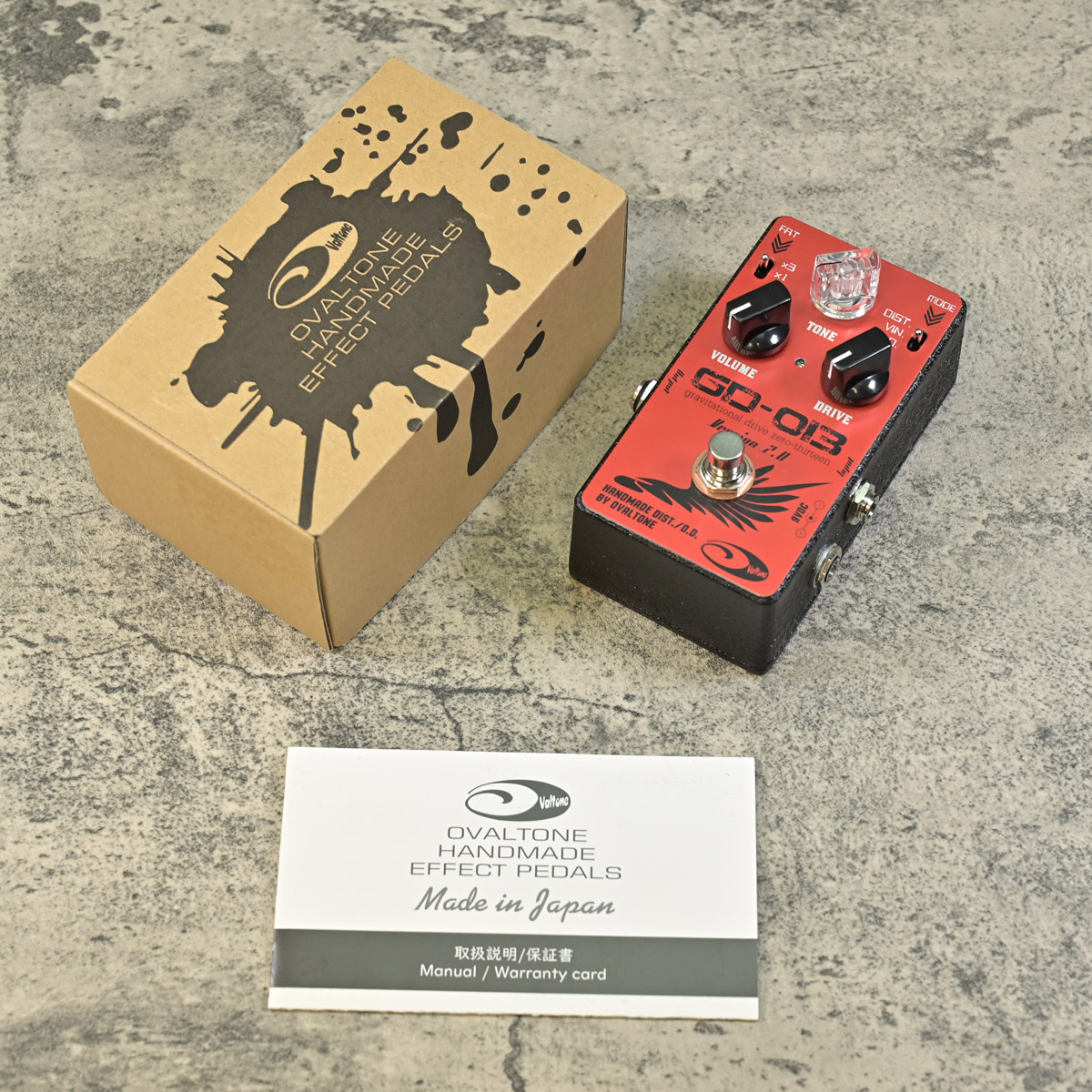 OVALTONE GD-013 Ver.2.0 オーバードライブ 中古 Ovaltone USED 中古 GD-013 Version 2.0 ｜イケベ楽器店