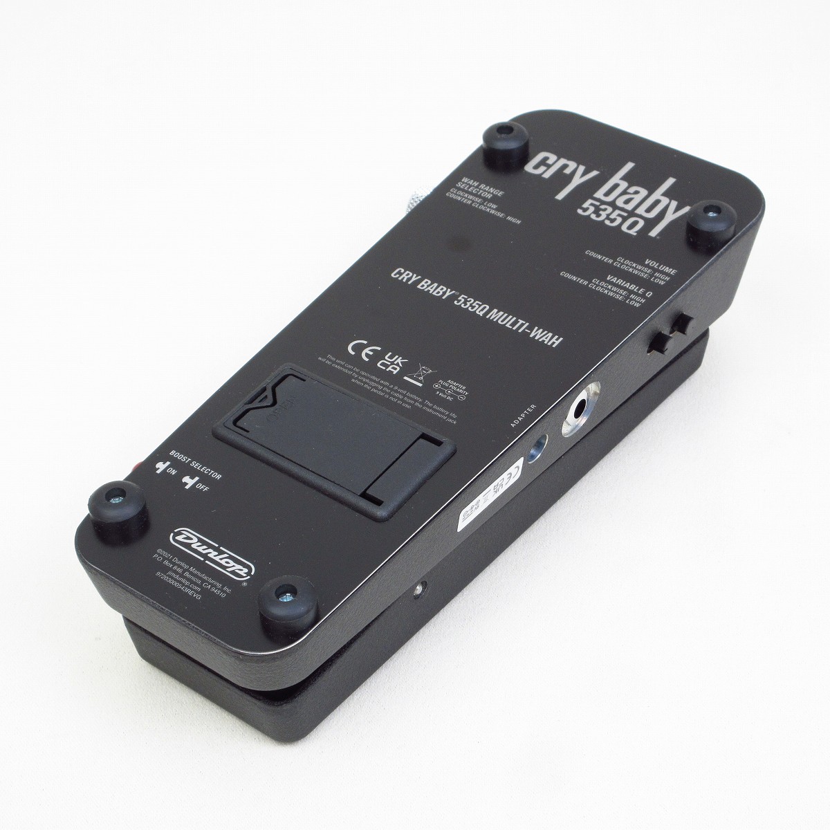 Jim Dunlop crybaby 535Q 中古 ワウペダル Jim Dunlop 535 Cry Baby Multi Wah Chrome（中古）【楽器検索