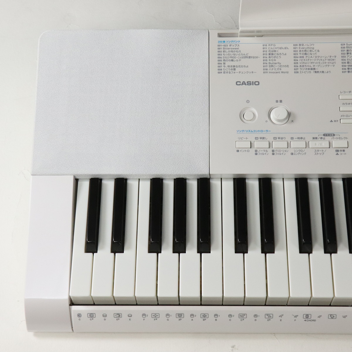 【美品】CASIO カシオ光ナビゲーションキーボード　HIKARI　LK-221 LK-221 - 光ナビゲーションキーボード - 電子楽器 - CASIO