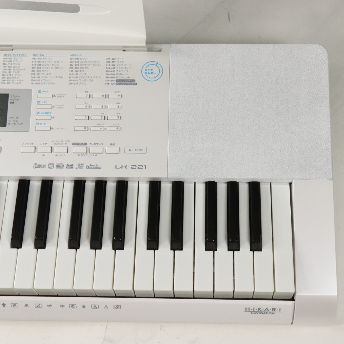 LK-221 - 光ナビゲーションキーボード - 電子楽器 - CASIO