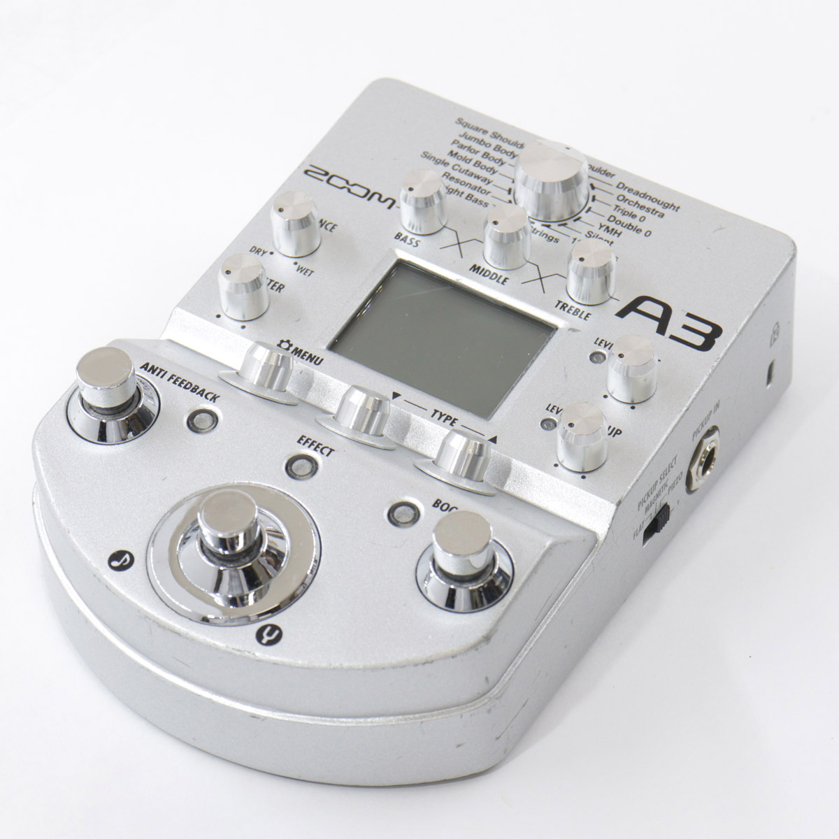 中古】ZOOM / A3 / Pre-Amp & Effects for Acoustic Guitar