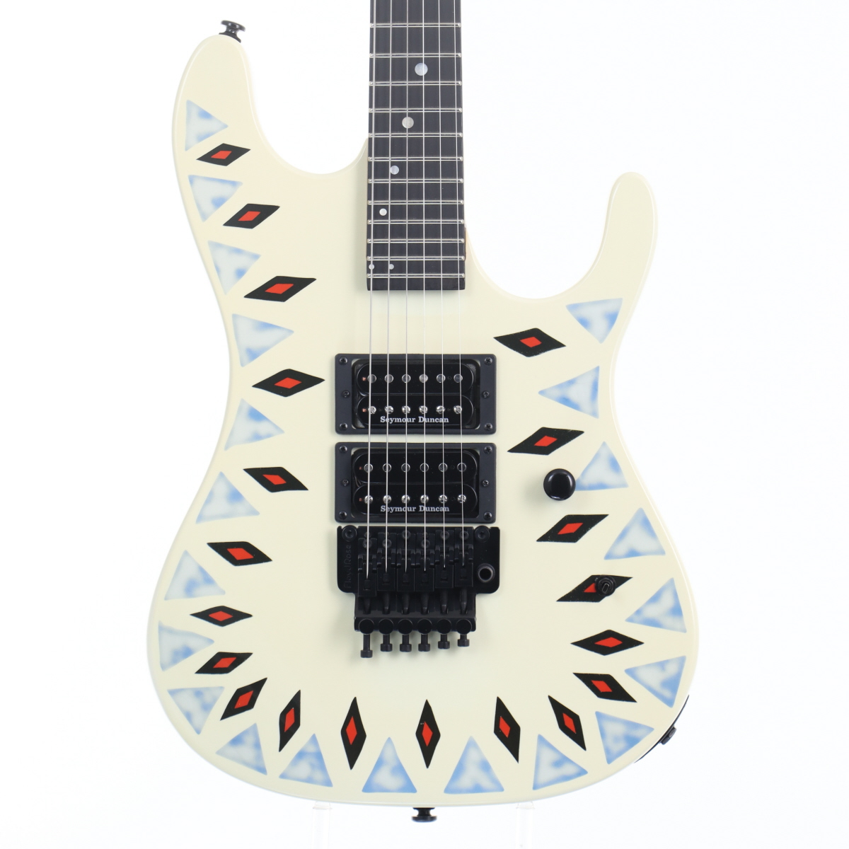 中古】KRAMER / Nightswan Vintage White with Aztec Graphic