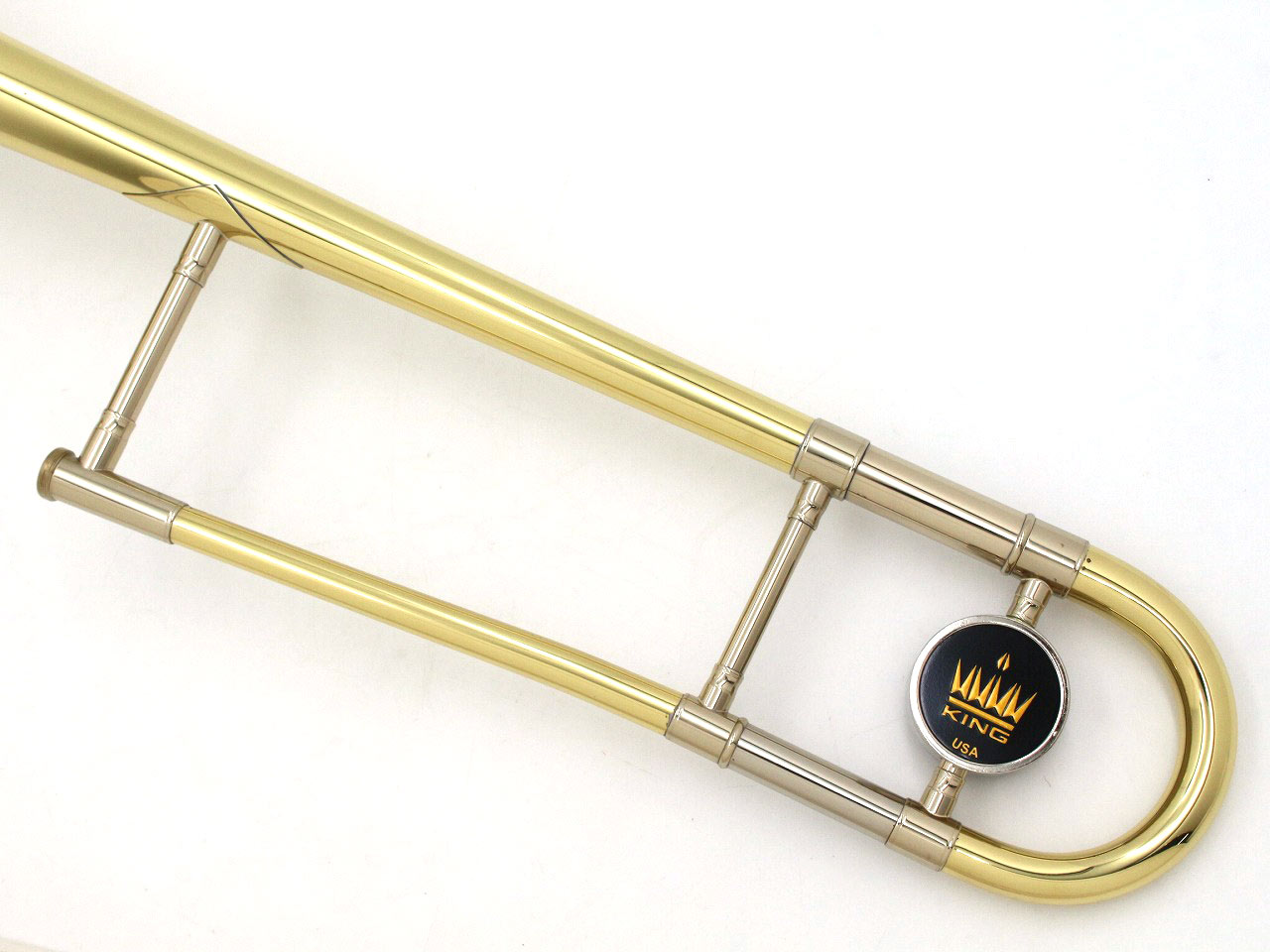中古】KING / 606 テナートロンボーン イエローブラス ラッカー