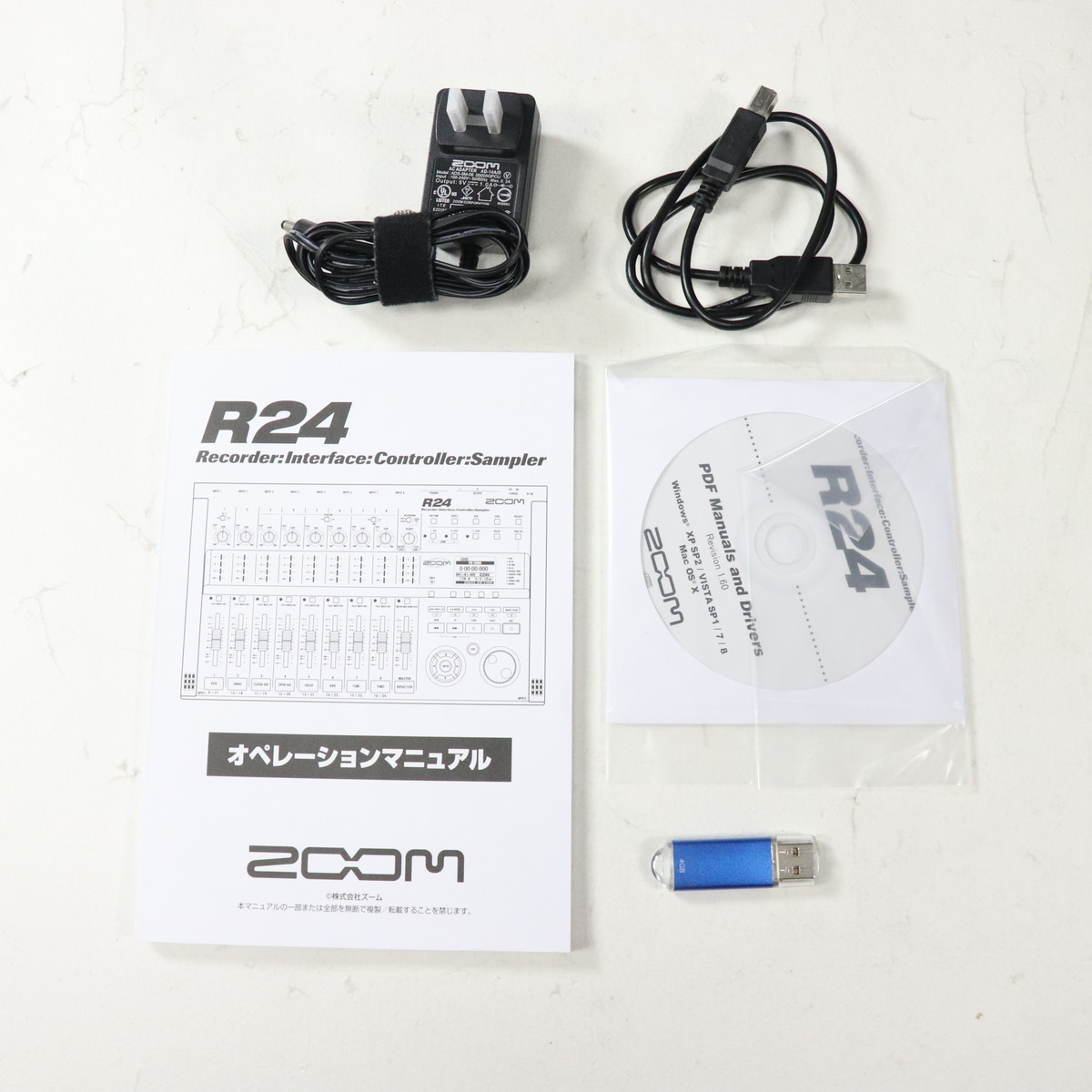 即発送 zoom R24 公式交換品　新品未使用 値段交渉可 Yahoo!オークション -「zoom ズーム r24」の落札相場・落札価格