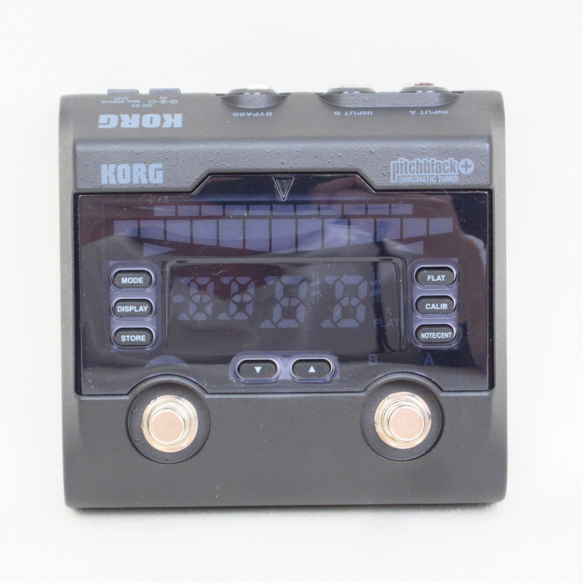 KORG PB-02 Pitchblack+　　未使用新品 Amazon.com: Korg PB02 Pitchblack+ Chromatic Pedal Tuner