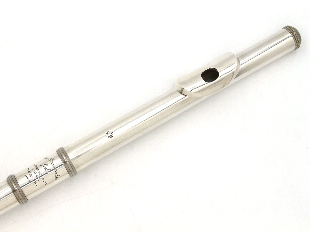 中古】MURAMATSU / フルート M-180 管体銀製 全タンポ交換済み