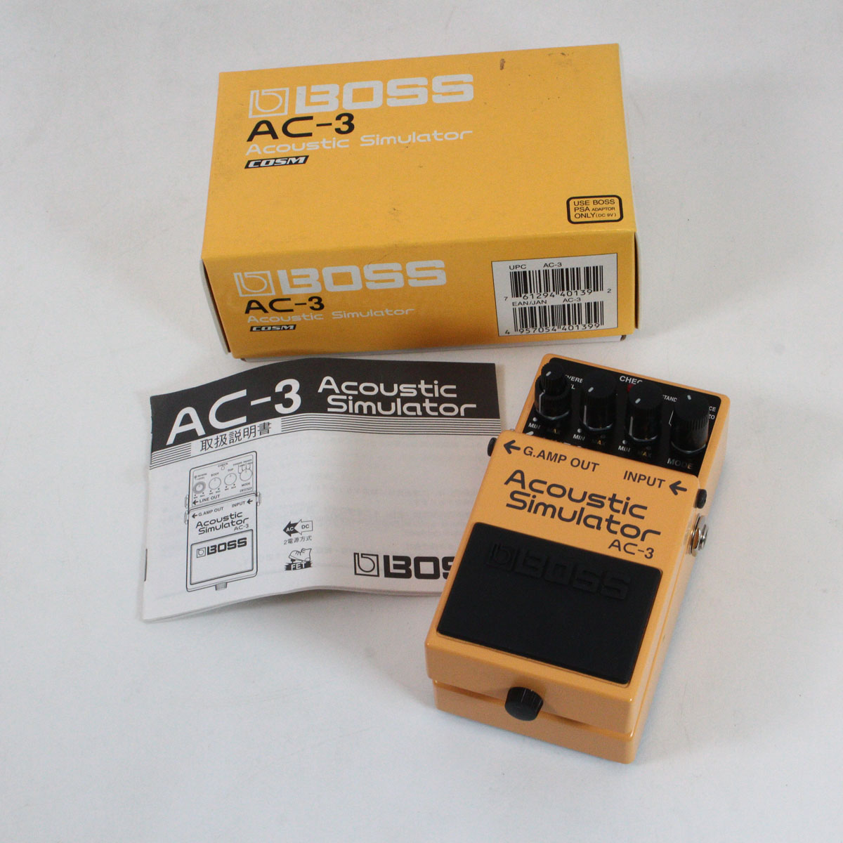 BOSS AC-3  新品同様　箱・保証書等付き 中古】 BOSS / AC-3 / Acoustic Simulator 【渋谷店
