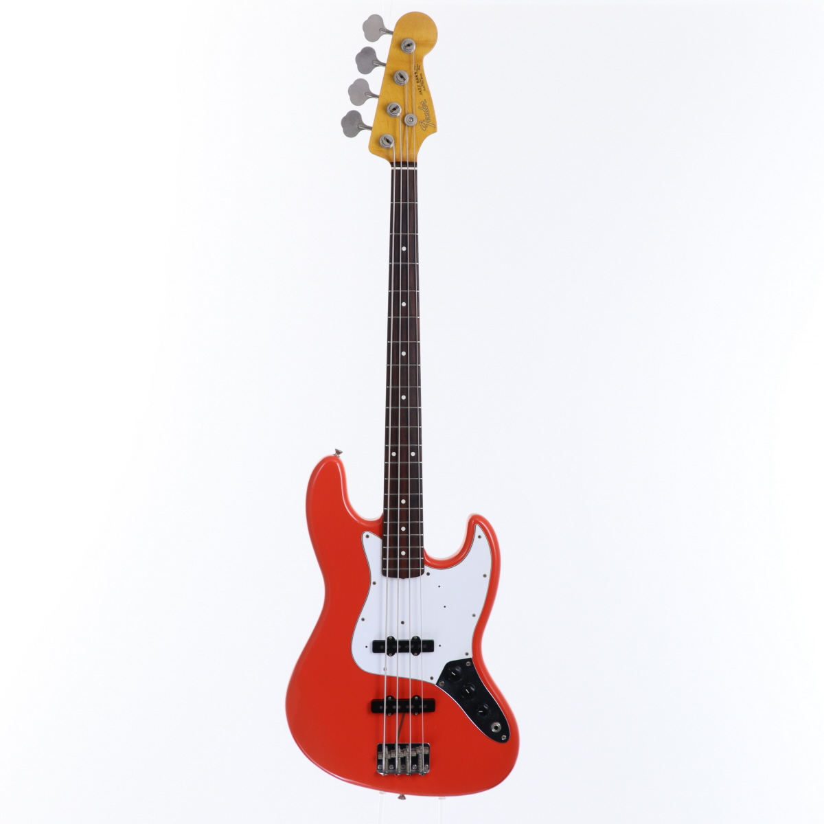 Fender Japan Jazz Bass JB62 Fiesta Red美品 2002 Fender Japan JB-62 Jazz Bass Reissue - BassBros