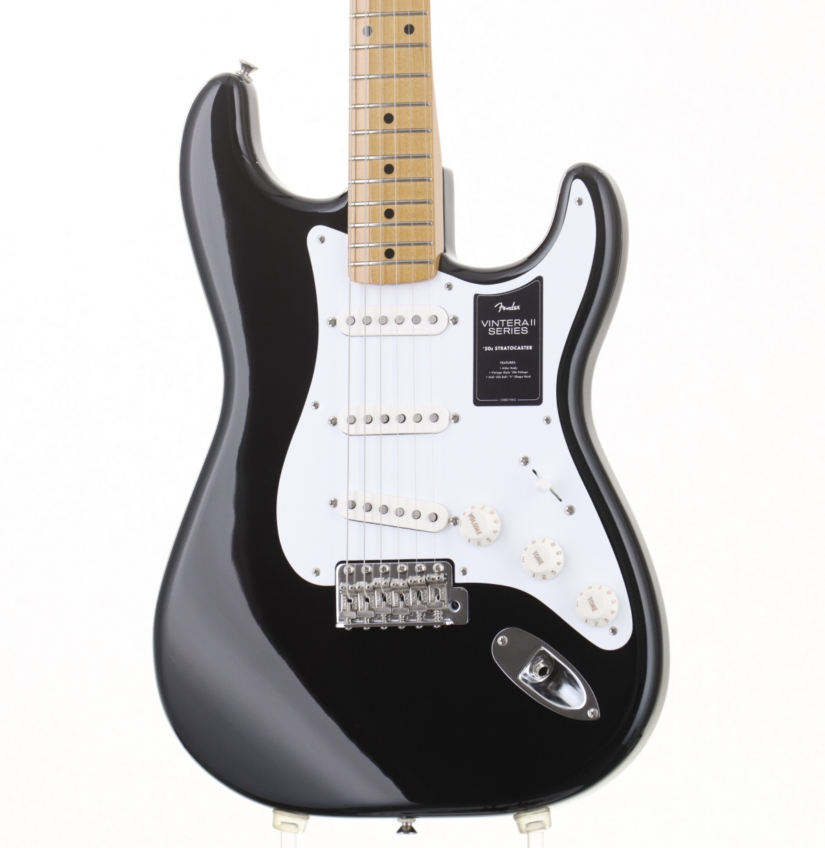 Fender Mexico Stratocaster(セミハードケース付き) 中古】FENDER MEXICO / Vintera II 50s Stratocaster Black