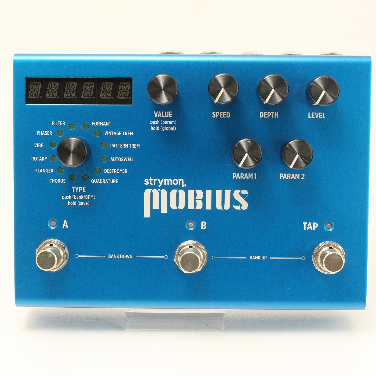新品/未使用: Strymon Mobius 中古】 STRYMON / MOBIUS Modulation unit 【御茶ノ水本店