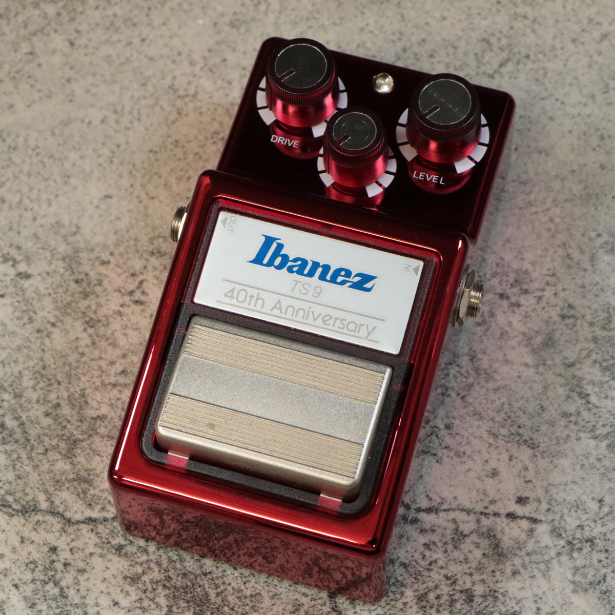 中古TS9 40th ANNIVERSARY 40周年記念モデル Ibanez TS9 40th Anniversary Ruby Finish Limited Edition
